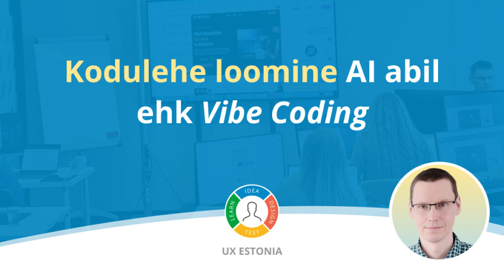 Kodulehe loomine AI abil ehk Vibe Coding​