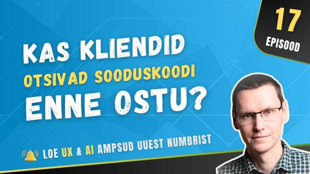 Kui paljud otsivad sooduskoodi enne ostu?